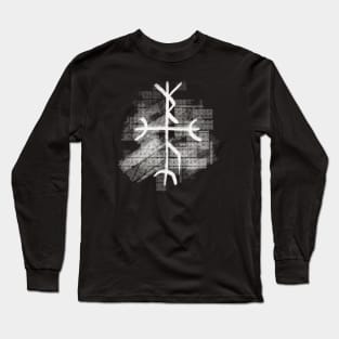 Nordic safe travels sigil Long Sleeve T-Shirt